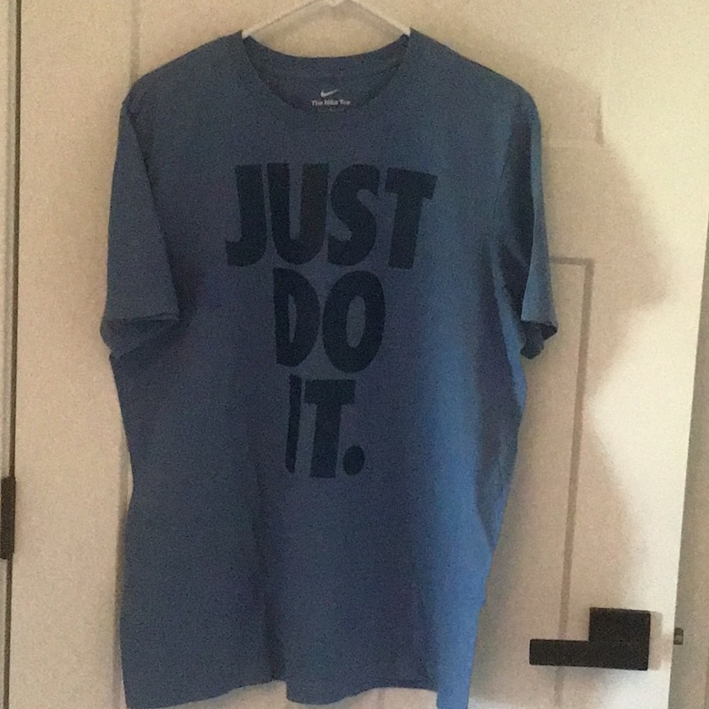 Nike Blue Graphic Men's T-Shirt